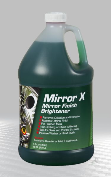 E-ZOIL Mirror X Polished Metal Brightener | Pure Motoring Products