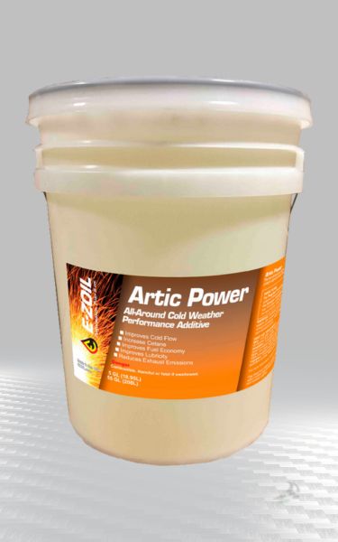 E-ZOIL Artic Power 5 Gallon Bucket Cold Weather Performance Diesel Fuel Additive
