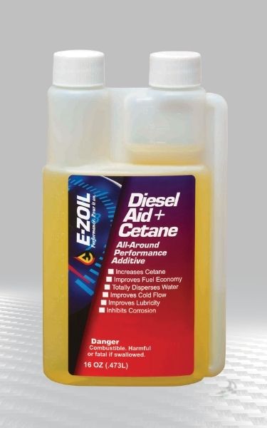 E-ZOIL Diesel Aid + Cetane Performance Diesel Fuel Additive D25-16